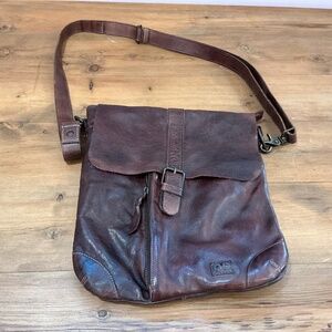 Bed Stu leather Unisex messenger bag